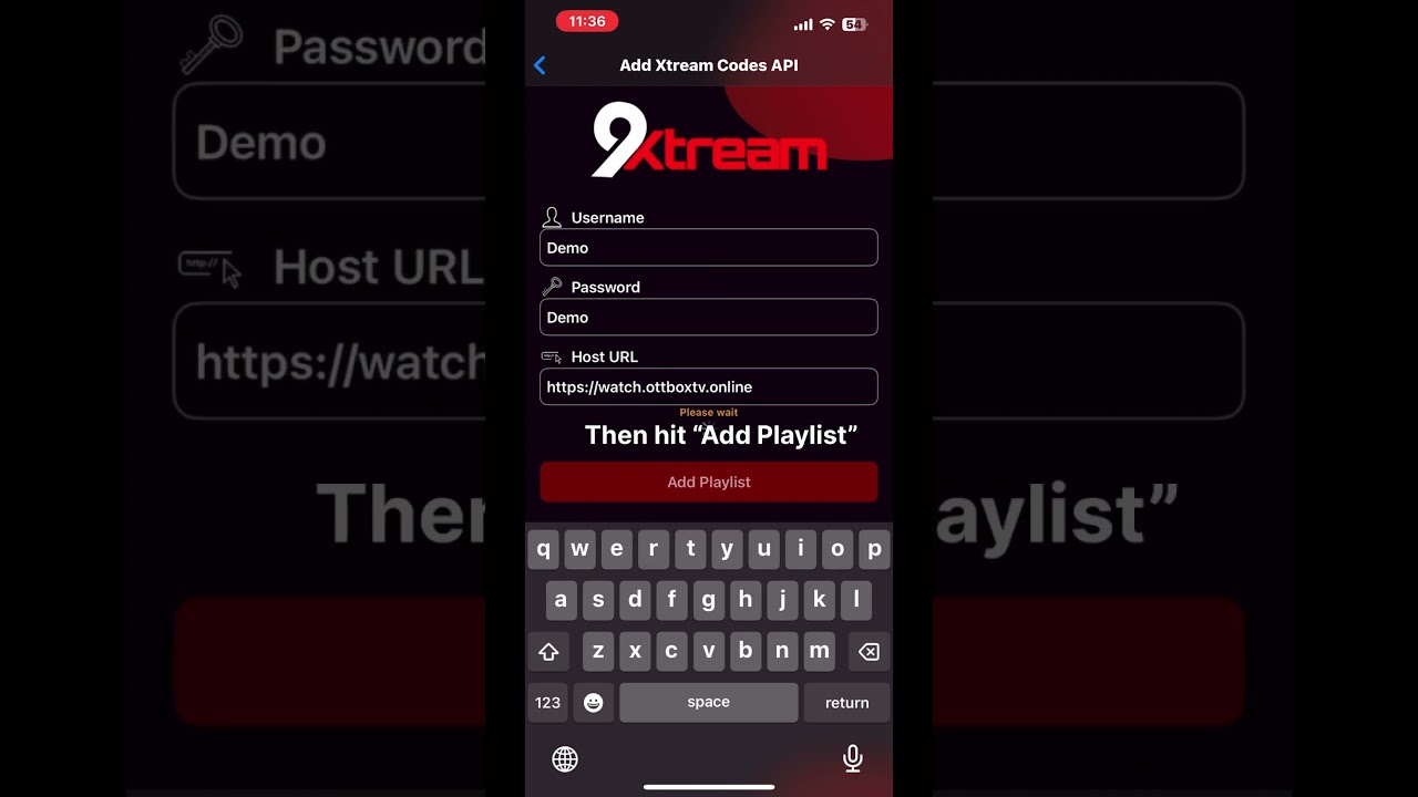 9Xtream Player (iphone) Tutorial By Ottboxtv