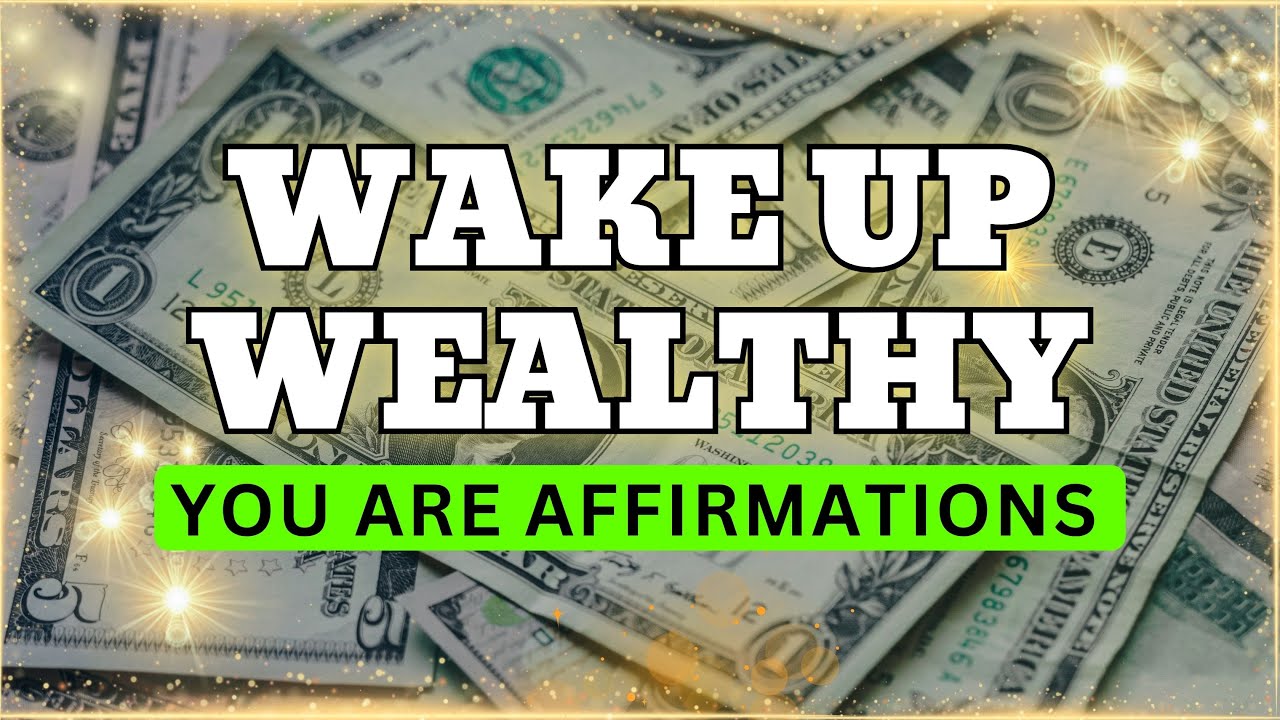 Attract Wealth & Success Overnight |  Millionaire Mindset | YOU ARE Affirmations