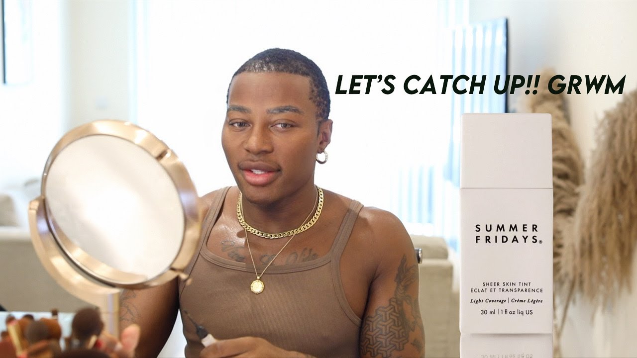 GET READY WITH ME FOR LUNCH - CHIT CHAT  CATCH UP + FULL OUTFIT@summerfridaysbeauty SHEER SKIN TINT!