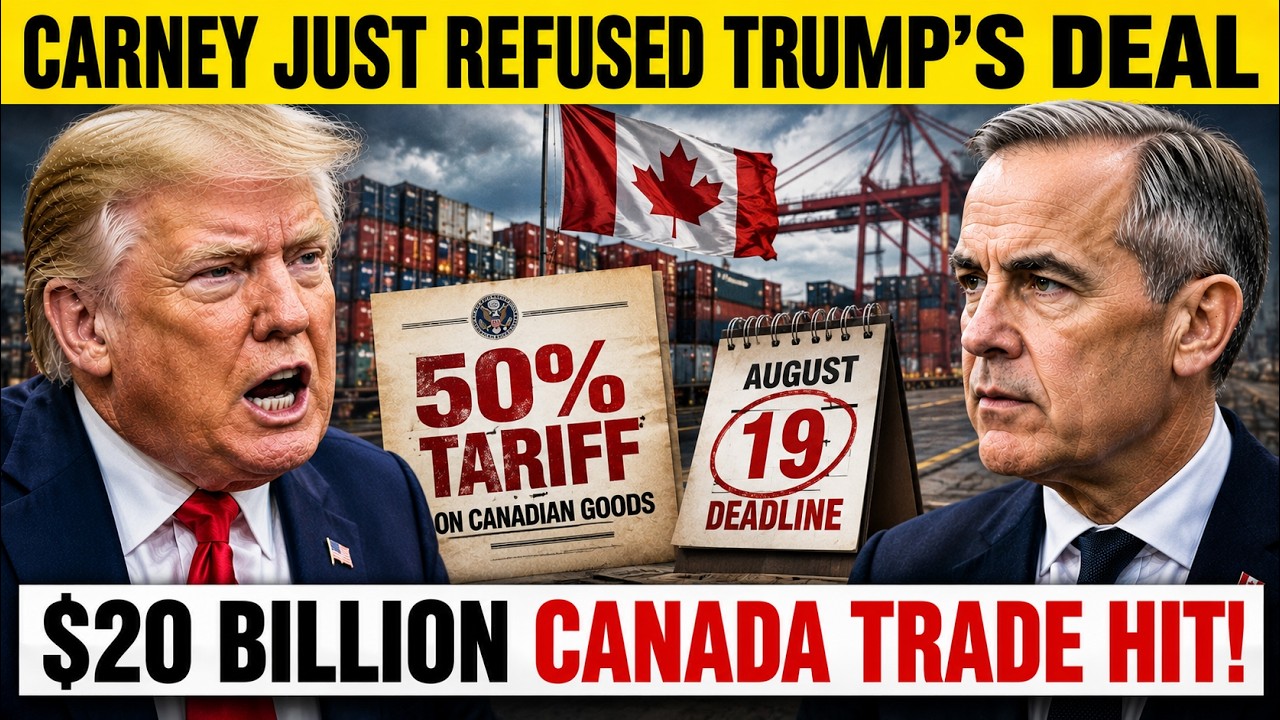 Carney Just Refused Trump's Deal &mdash; The August 19 Deadline Is Getting Closer