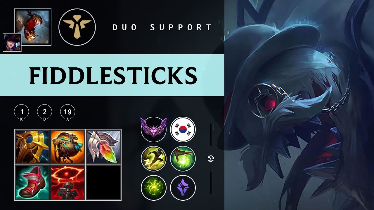Fiddlesticks Support vs Maokai - KR Master Patch 25.22