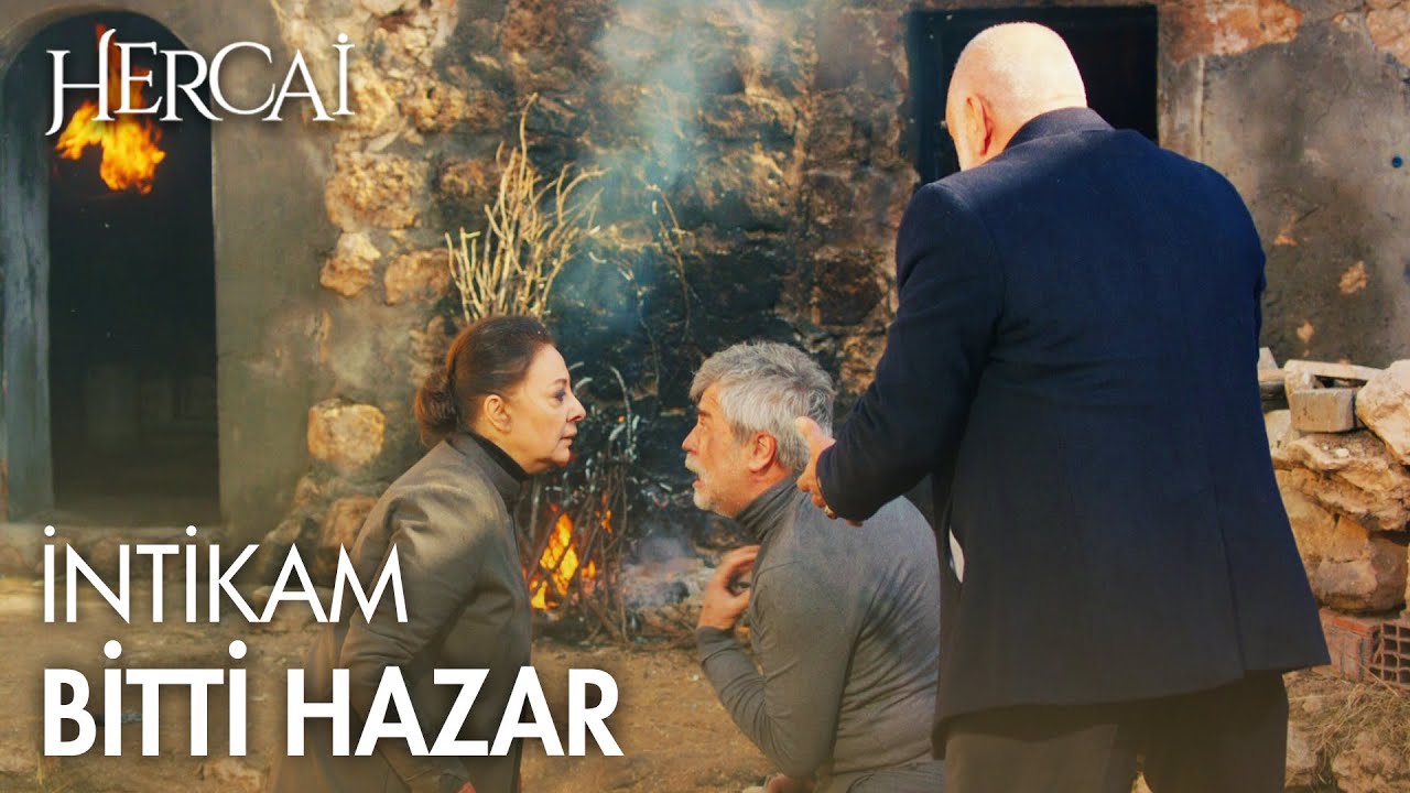 Azize, Hazar'ı yangından kurtartıyor! - Hercai Efsane Sahneler