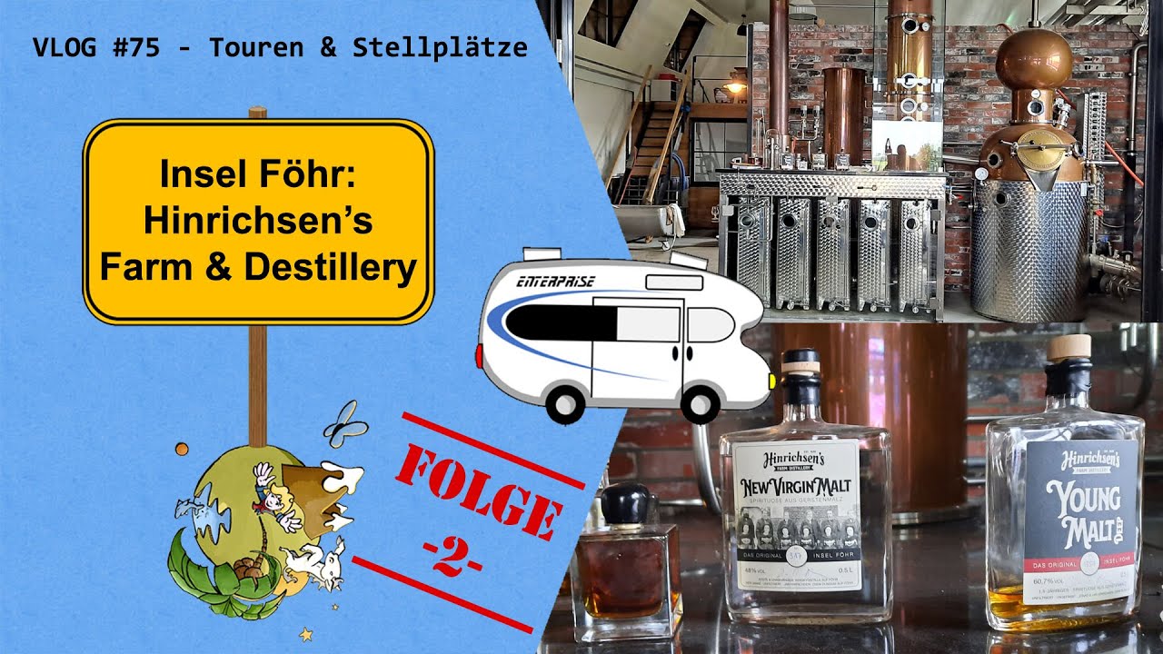 Insel Föhr: Hinrichsen’s Farm & Destillery [S2F2] – VLOG #75