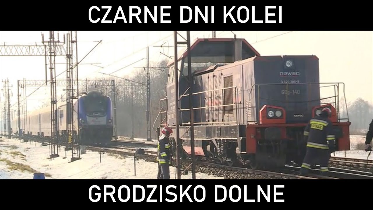 CZARNE DNI KOLEI #34 - Semafor za słupem. Wypadek kolejowy na stacji Grodzisko Dolne (2021)