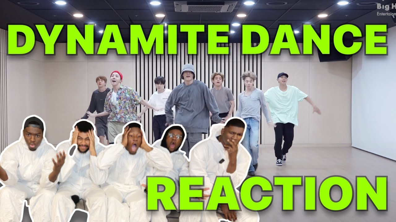 CHOREOGRAPHY BTS ‘DYNAMITE’ Dance Practice REACTION!