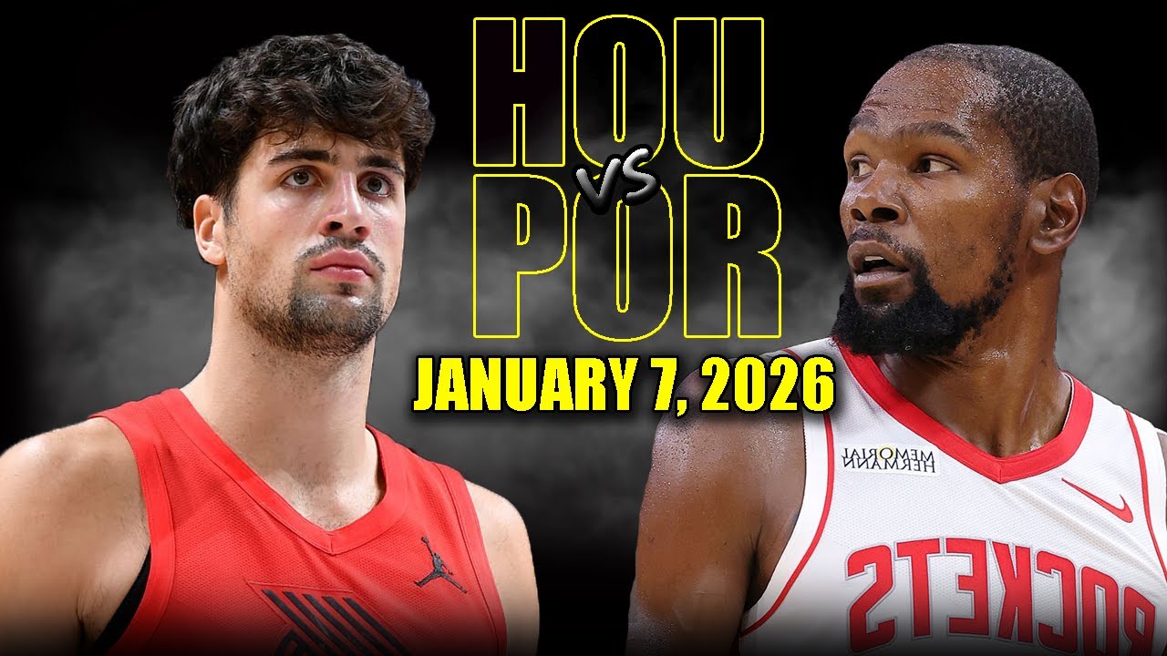 Houston Rockets vs Portland Trail Blazers Full Game Highlights &ndash; January 7, 2026 | NBA Season
