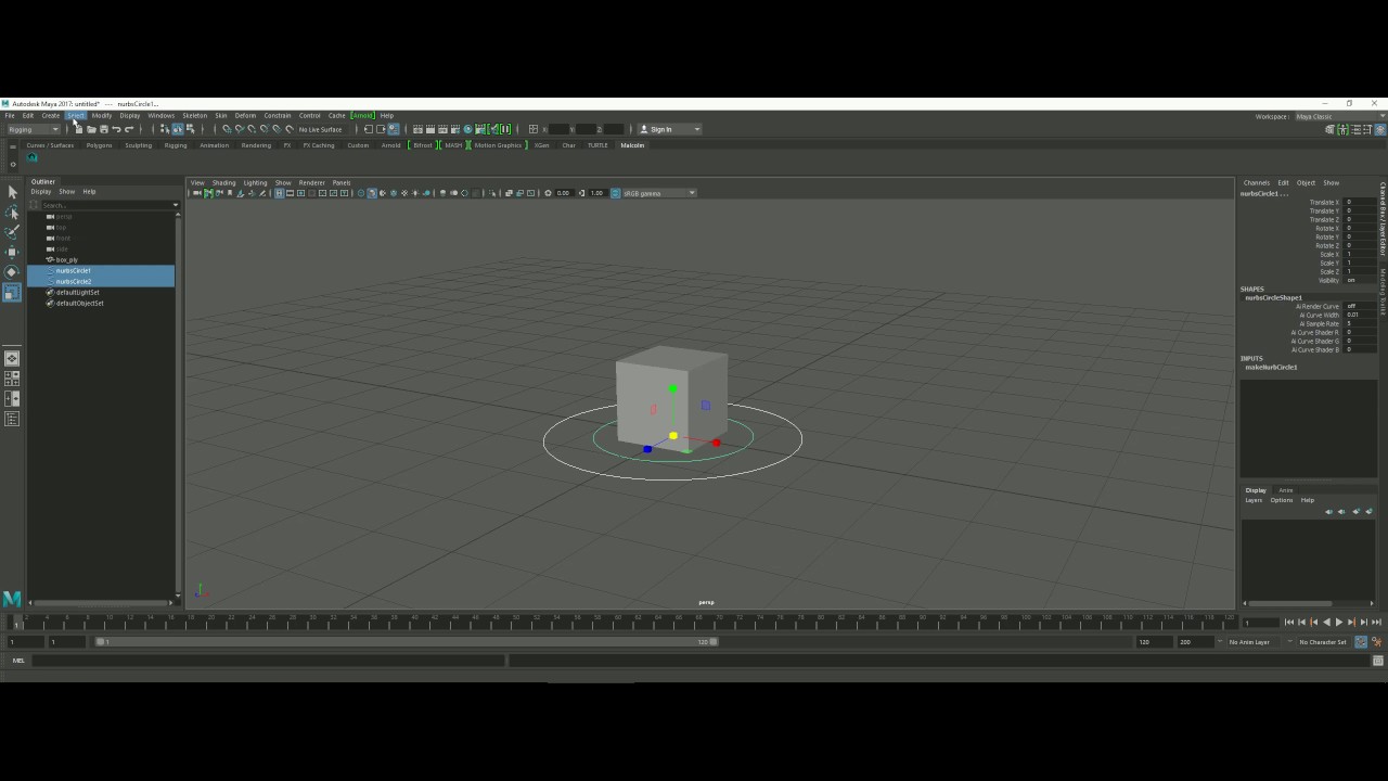 Basic rigging principles tutorial (Maya 2017) Part 1
