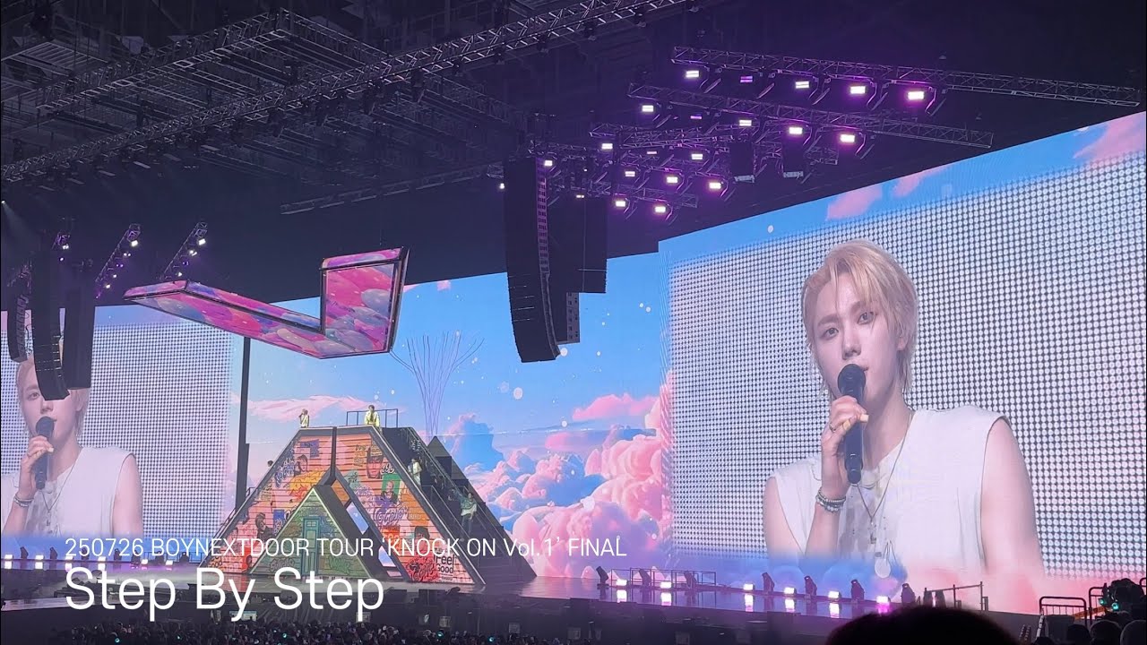 250726 BOYNEXTDOOR | Step By Step | 보이넥스트도어 BOYNEXTDOOR TOUR ‘KNOCK ON Vol.1’ FINAL