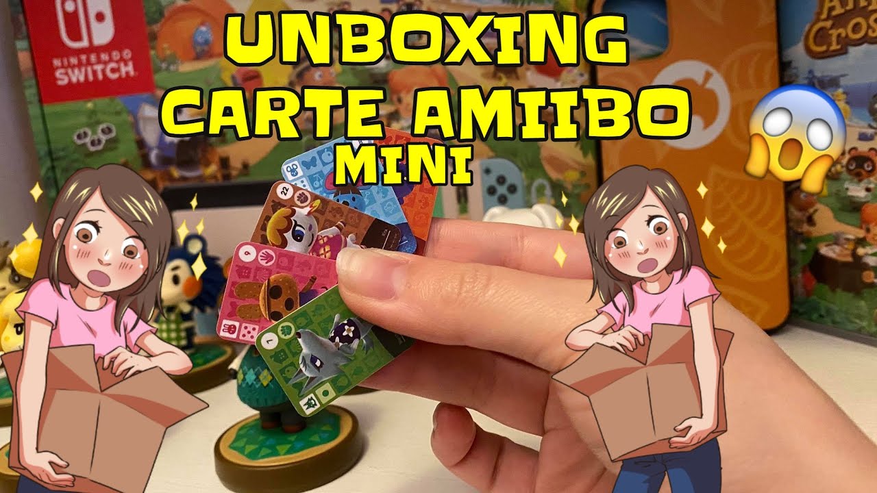 APRIAMO LE CARTE AMIIBO FAKE DI ANIMAL CROSSING 😱 *UNBOXING*
