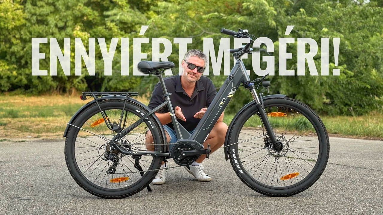 Ez egy KIVÁLÓ e-bike! | Touroll Urbano 3  | TESZT