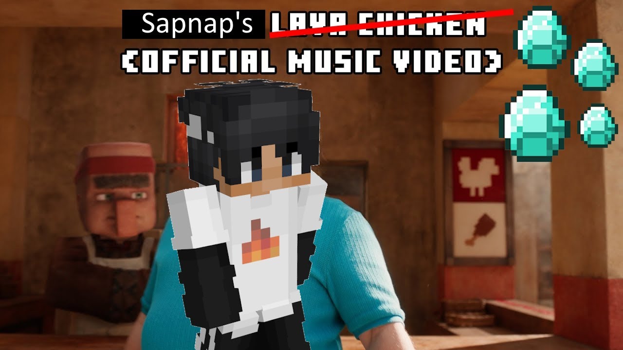 Sapnap's Diamonds (Official Music Video) | Not A Minecraft Movie Soundtrack