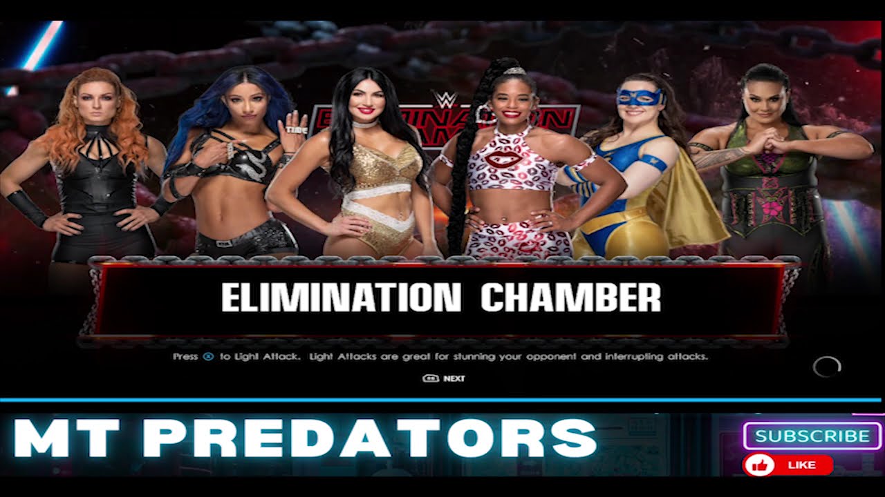 🔥 WWE Women’s Elimination Chamber: Battle for Supremacy