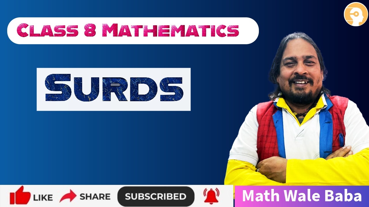 Surds | Class 8 | Mathematics |  #creatorssuper30 #mathematics