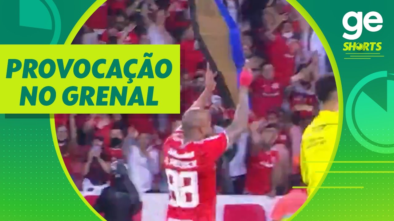 JOGADORES DO INTER ERGUEM CAIXÕES DO GRÊMIO E CAUSAM CONFUSÃO GENERALIZADA | #shorts | ge.globo