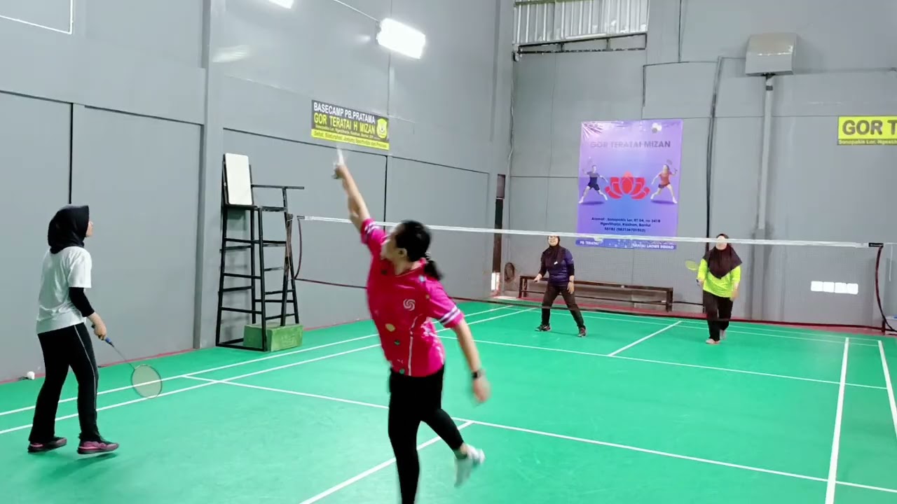 BANYAK KETAWA DARIPADA BADMINTONNYA🤣😭 #happy #lemes #fun #bulutangkislovers #badmintonseru #emakemak
