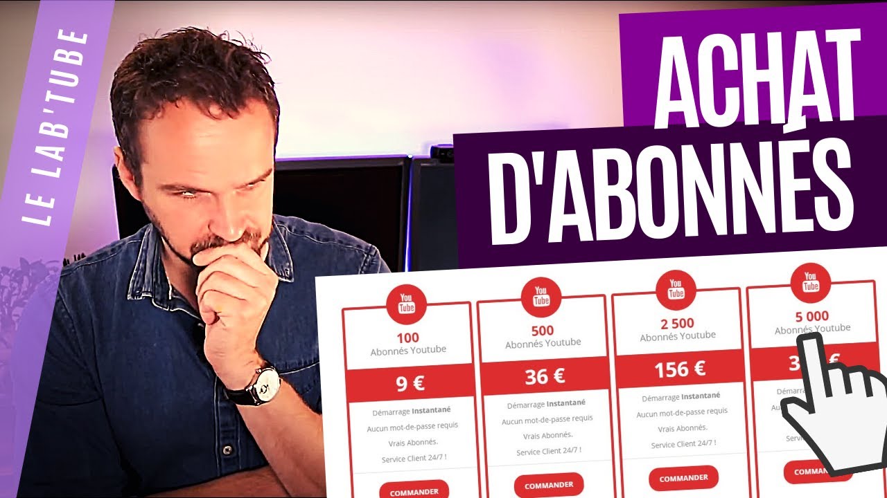 👍 ACHAT ABONN&Eacute;S YouTube : 6 choses &agrave; savoir !