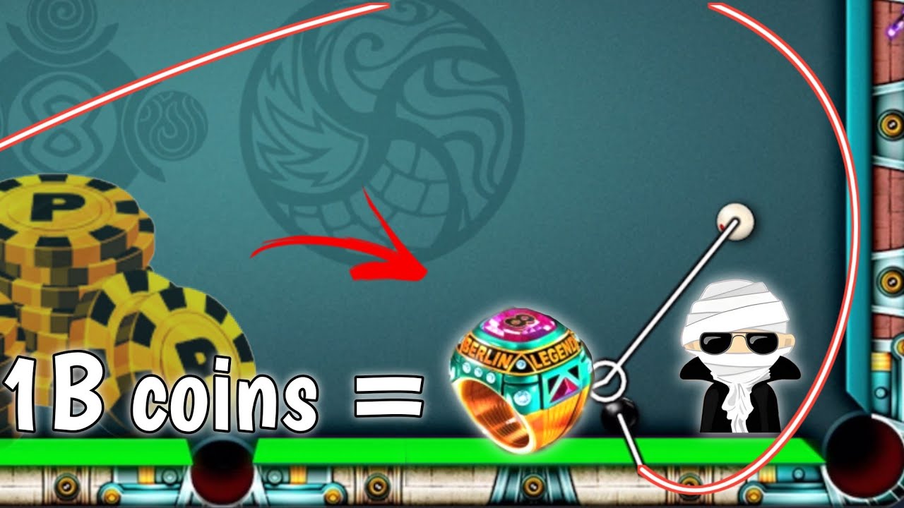 1 Billion in Berlin trophy 🏆 | 8 ball pool | unknown gamer 8bp