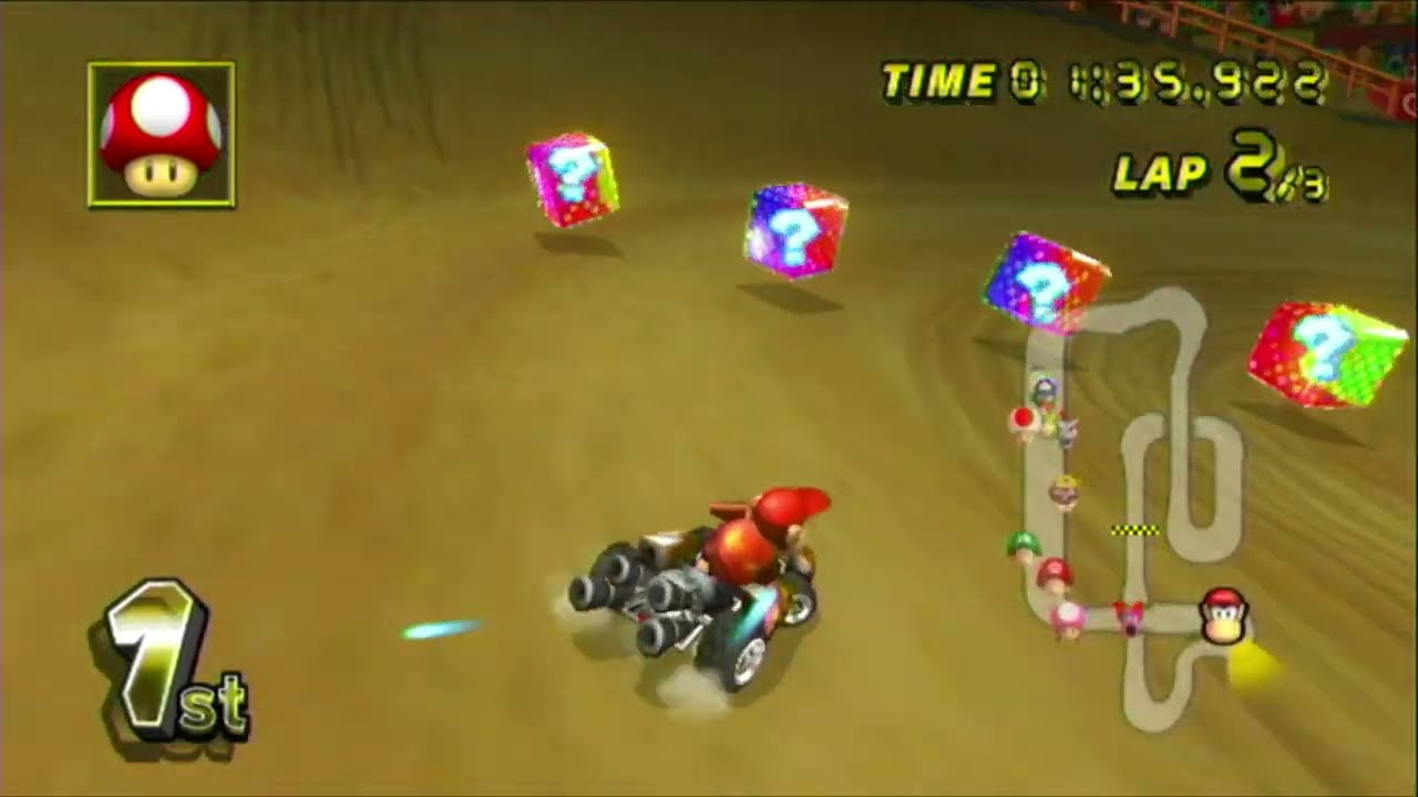 Mario Kart Wii - Diddy Kong, Standard Kart M