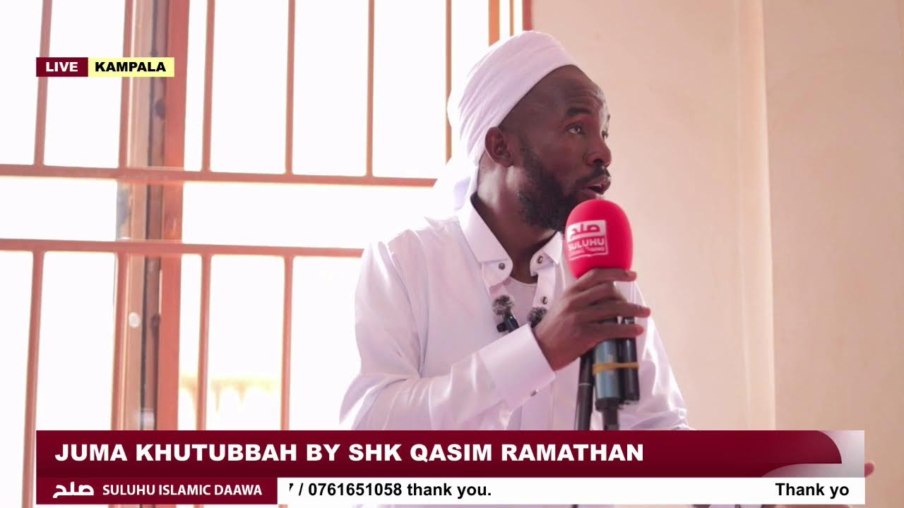 JUMA KHUTUBBAH BY SHK QASIM RAMATHAN