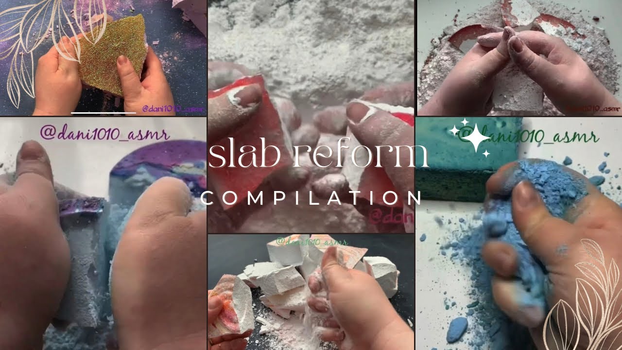 Slab Reform Crush Compilation @Dani1010ASMR 