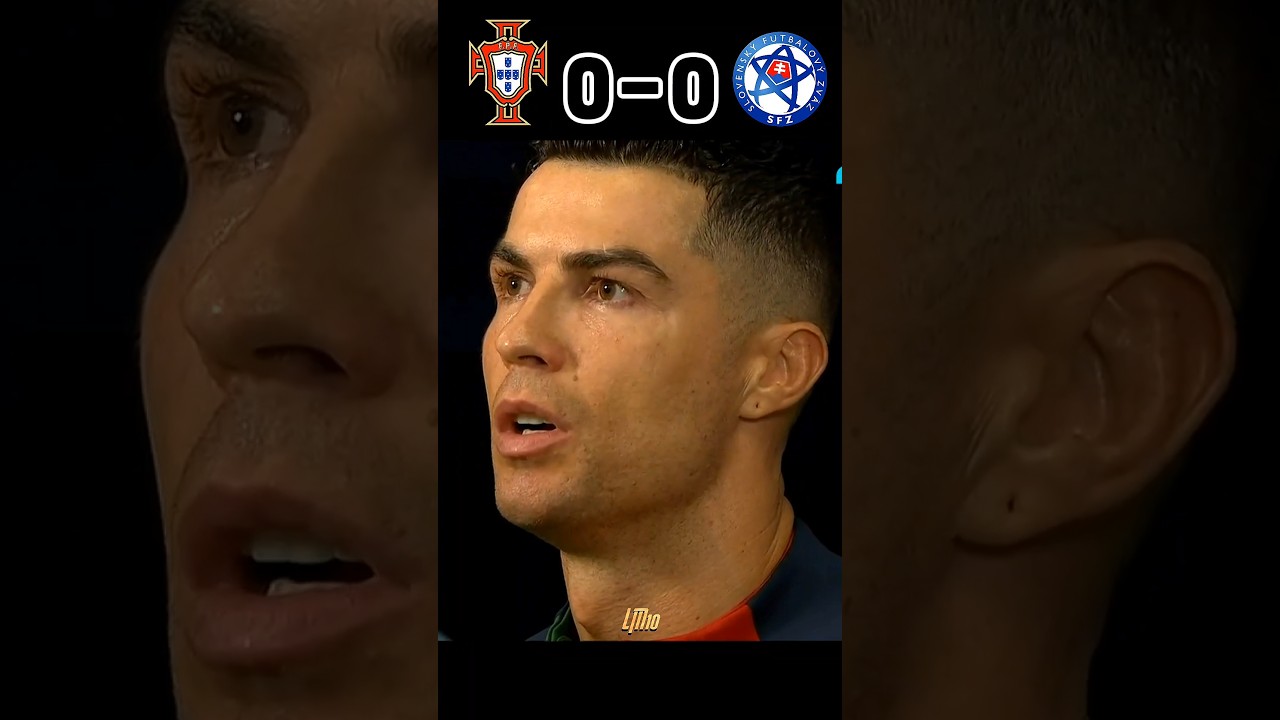 Portugal 🇵🇹 vs Slovakia 🇸🇰 🥶🔥 | Euro Qualifiers 2023 #shorts #football
