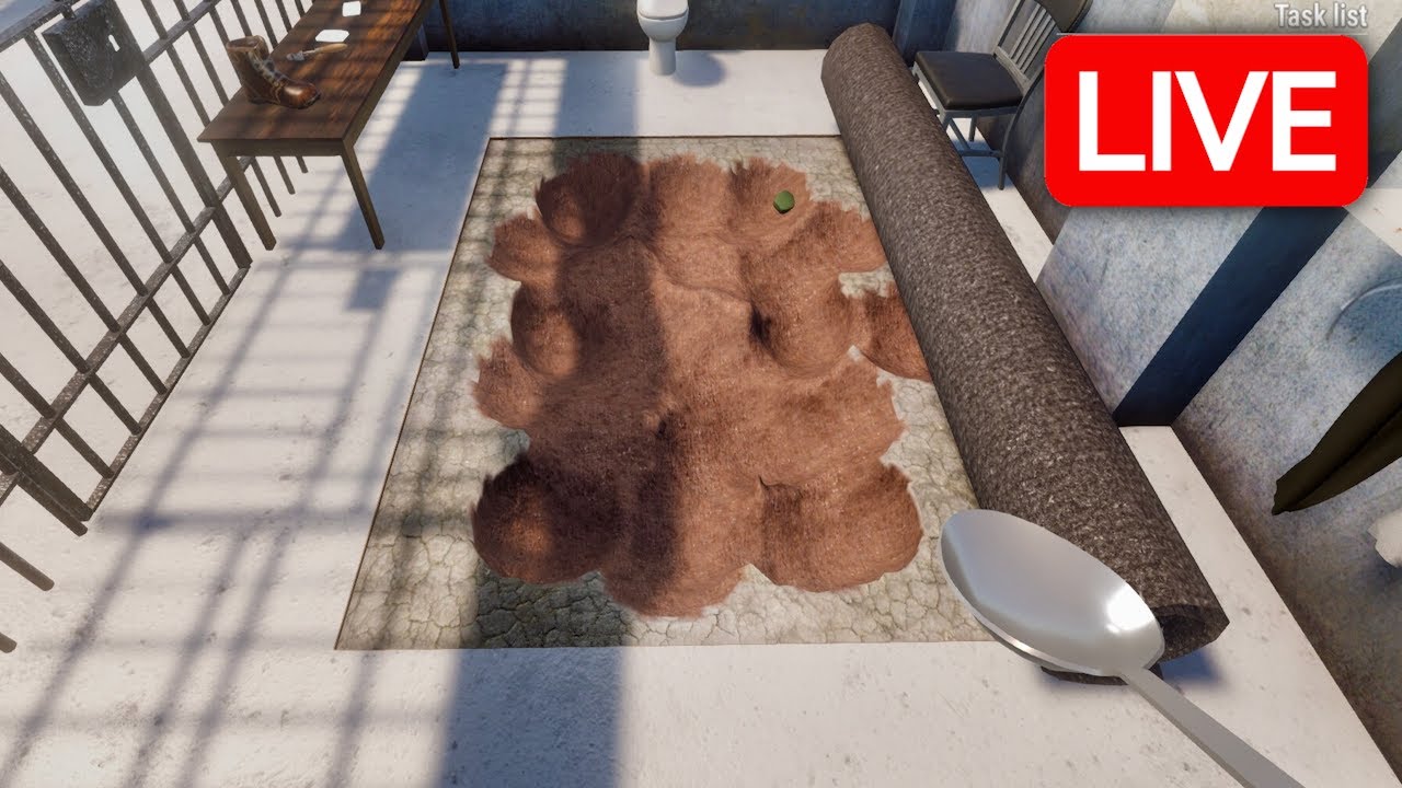 Digging My Way Out of Prison in the NEW UPDATE - Prison Escape Simulator LIVE 🔴