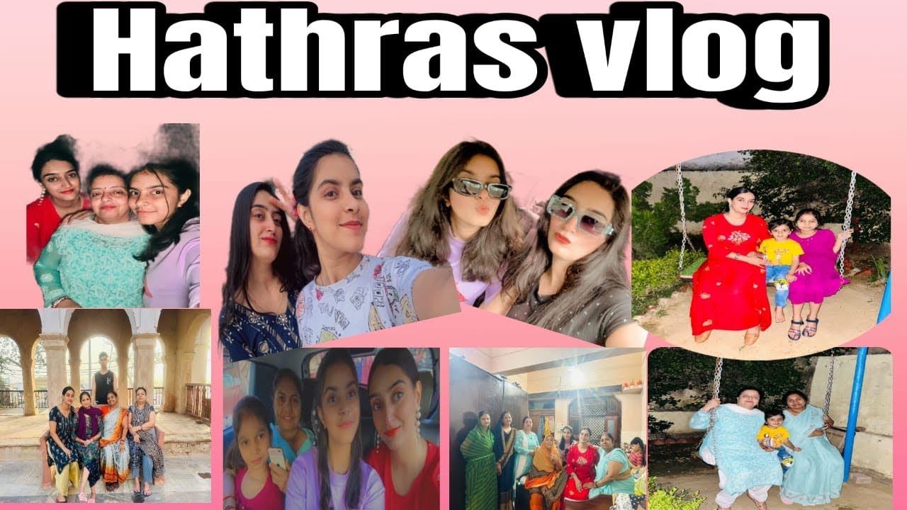 Hathras vlog || Dauji ki Mahraj mandir Hathras || masi house || family time || full masti 🤪