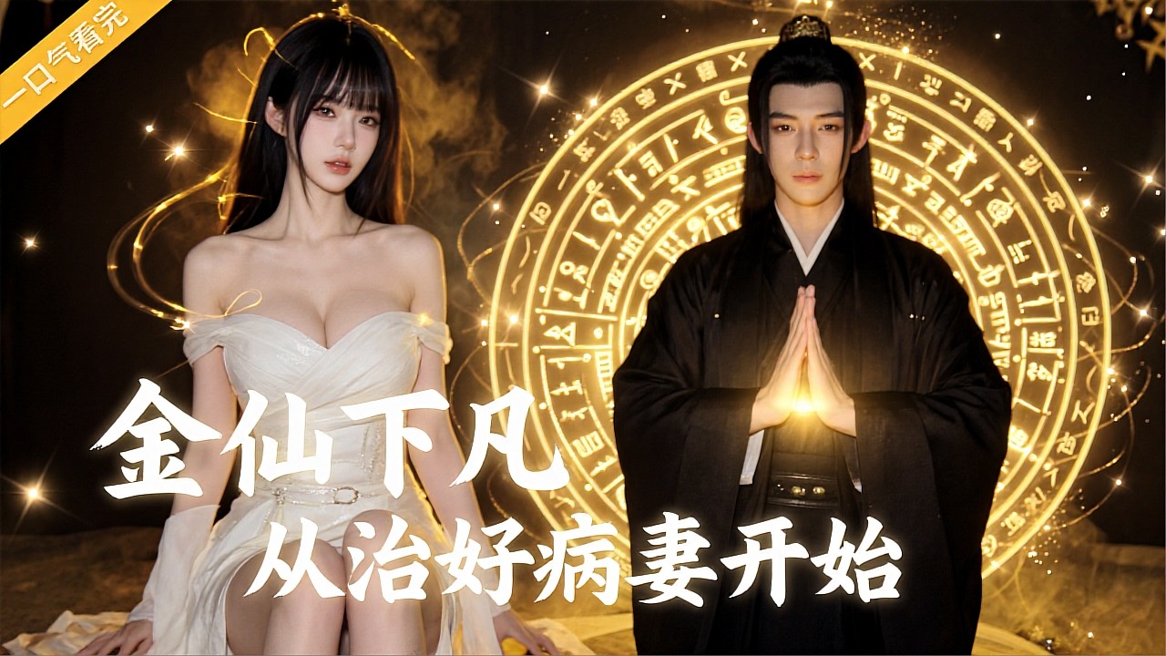 《金仙下凡從治好病妻開始》💖降臨凡塵？守護嬌妻？# 仙凡戀歌 #金仙寵妻