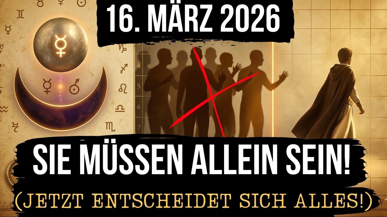 ACHTUNG! WARUM MAN DEN 16. MÄRZ NICHT IGNORIEREN DARF! Ein Tag, an dem EINSAMKEIT zählt!