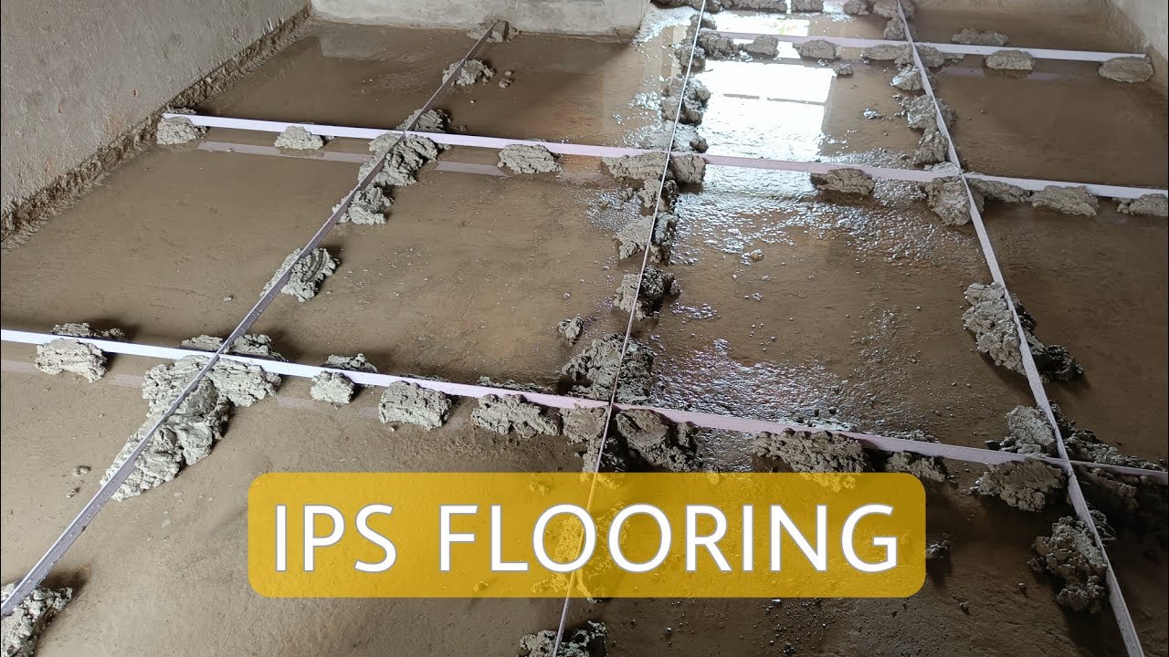 IPS FLOORING | Cement Concrete Flooring | PVC Strip Fixing | Live From Site By Civil Wallah