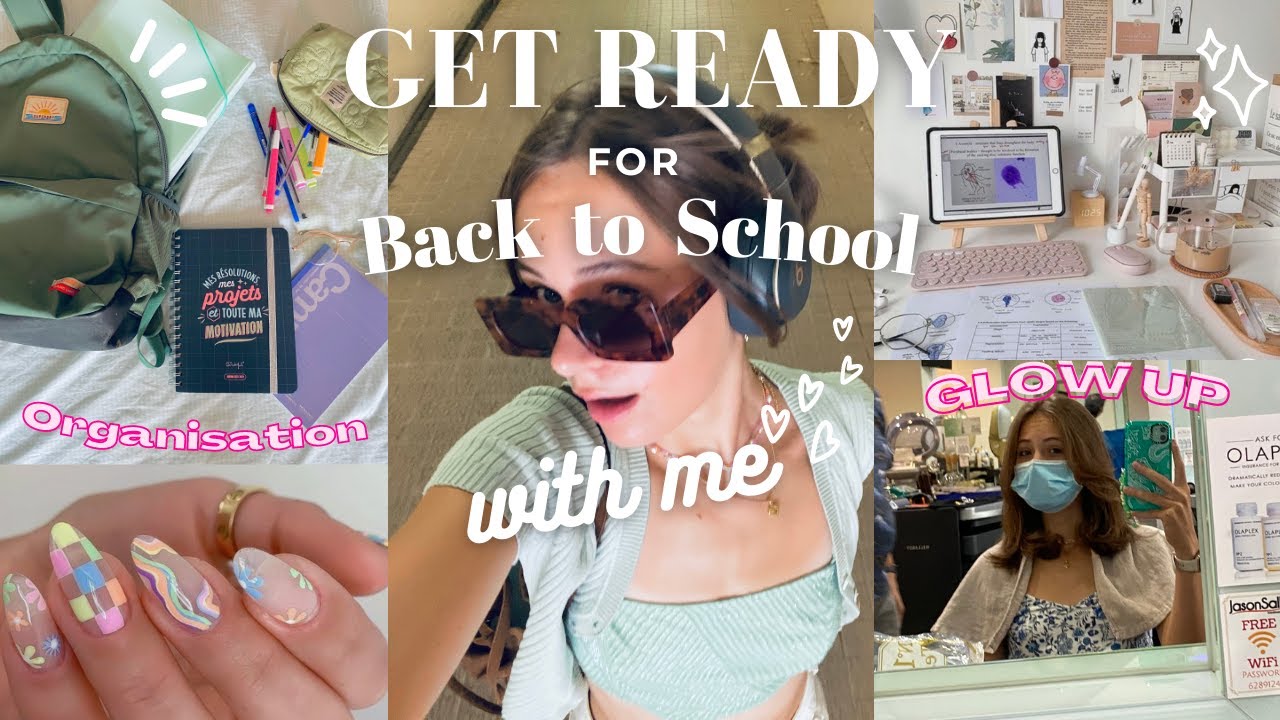 Je me PRÉPARE pour la RENTRÉE- GLOW UP et ORGANISATION *Back to school*