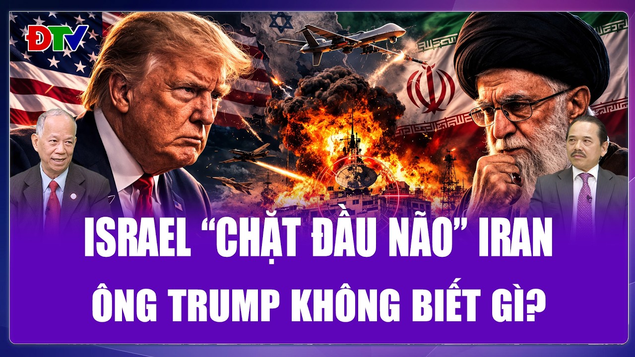 TIÊU ĐIỂM QUỐC TẾ: Israel mới kẻ chủ mưu “chặt đầu não” Iran, ông Trump chỉ đứng sau yểm trợ?