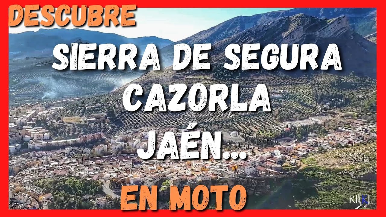 Ruta ❌ SIERRA DE SEGURA, CAZORLA y JAÉN | En moto trail BMW R1200GS ADV con DRON 🏞