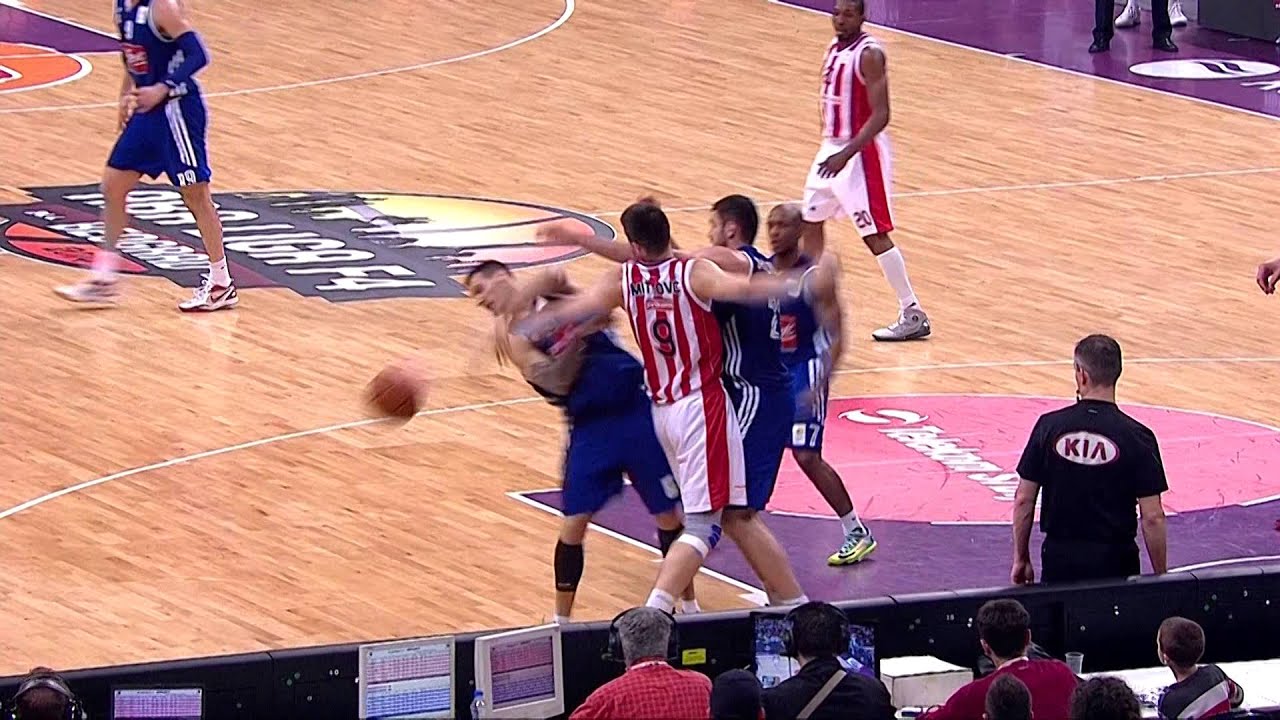 2013/14 ABA League semi-final game Crvena zvezda Telekom - Cibona (24.4.2014)