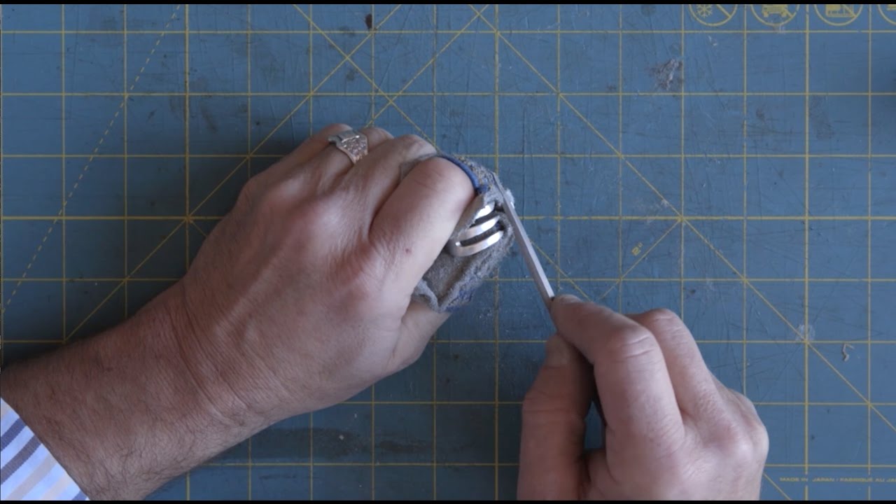 The Making of Silver Spoon Jewelry: FORK RING