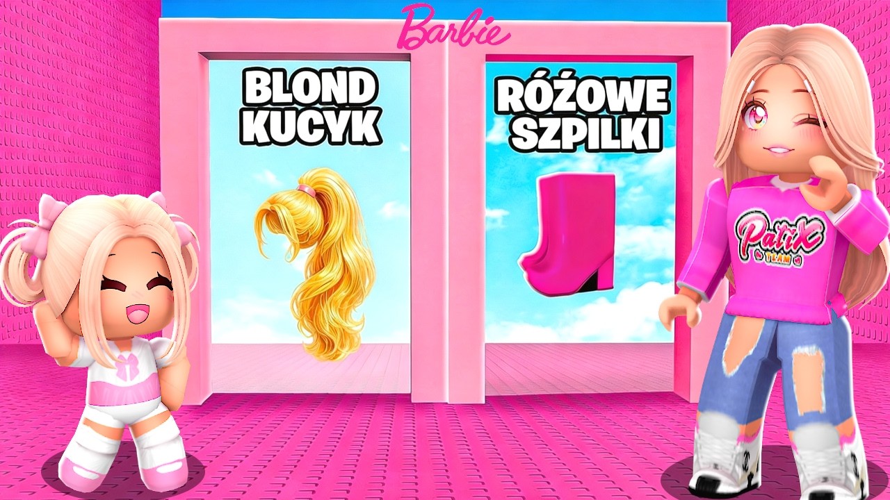 MAMY NOWE SKINY JAKO BARBIE z MAŁĄ AMI w ROBLOX! 🎀