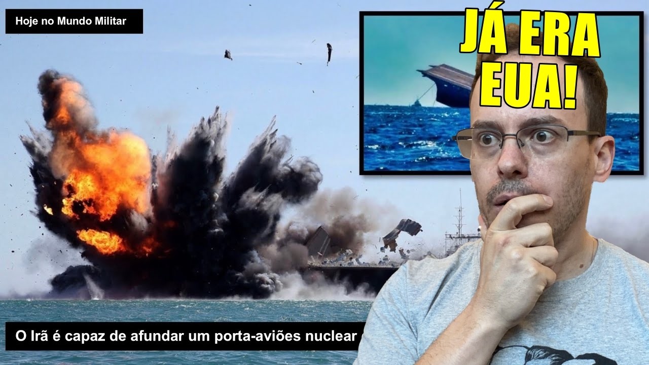 IRÃ VAI AFUNDAR PORTA AVIÕES DOS EUA?