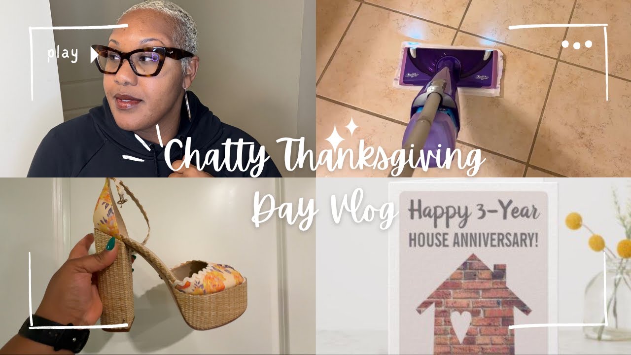 CHATTY CLEAN & SIMPLE THANKSGIVING LOOK | DEEP CLEAN, BASIC NATURAL HAIR & MAKEUP ROUTINE| NIJAH J