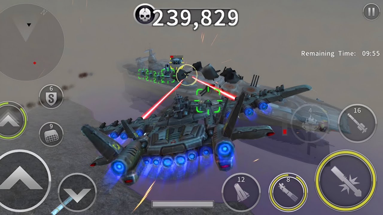 Gunship Battle: Powerful BLACKMOTH in raidmission