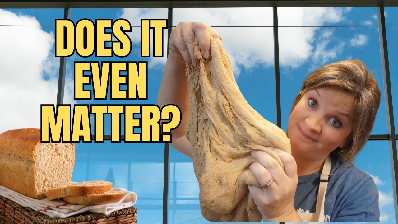 Do I Actually Need the WINDOW PANE TEST? | Freshly Milled Whole Grain Bread Tips