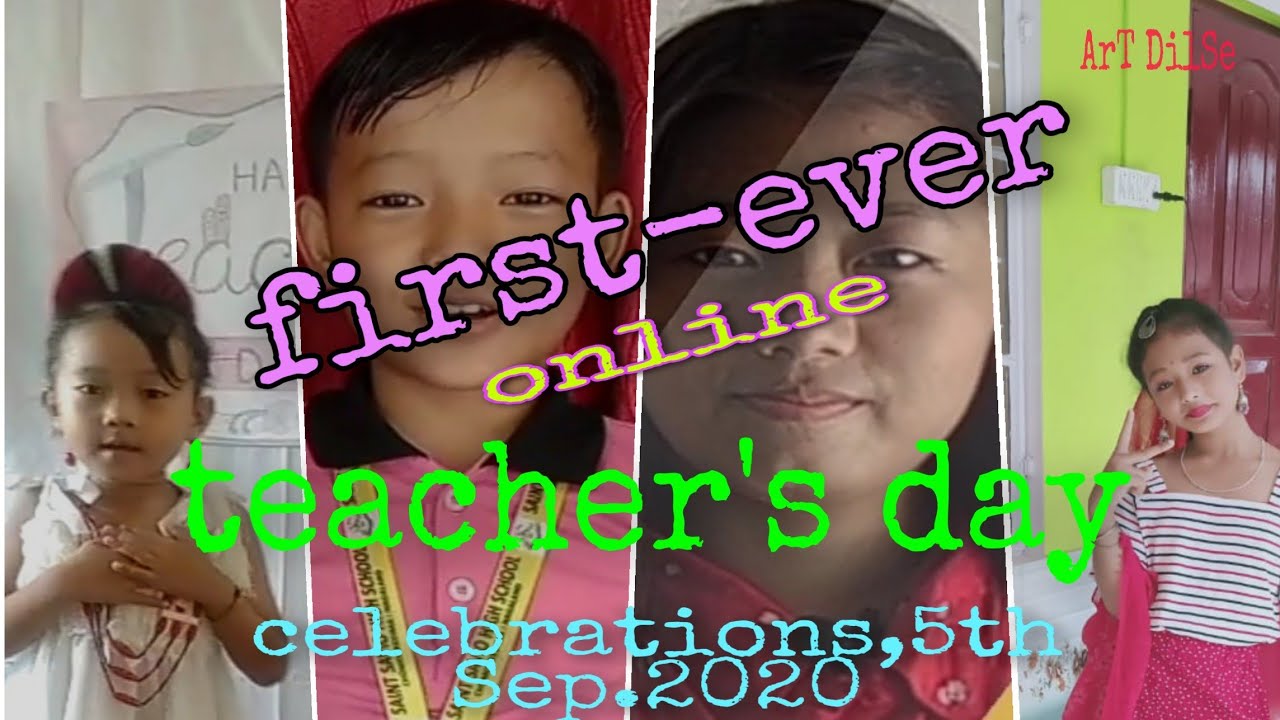 First-ever | Online | Teacher's day | Celebrations-2020