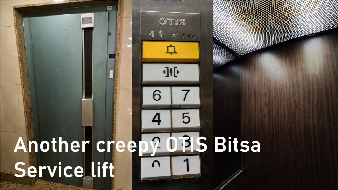 Slightly scary (but nostalgic) OTIS Bitsa service lift
