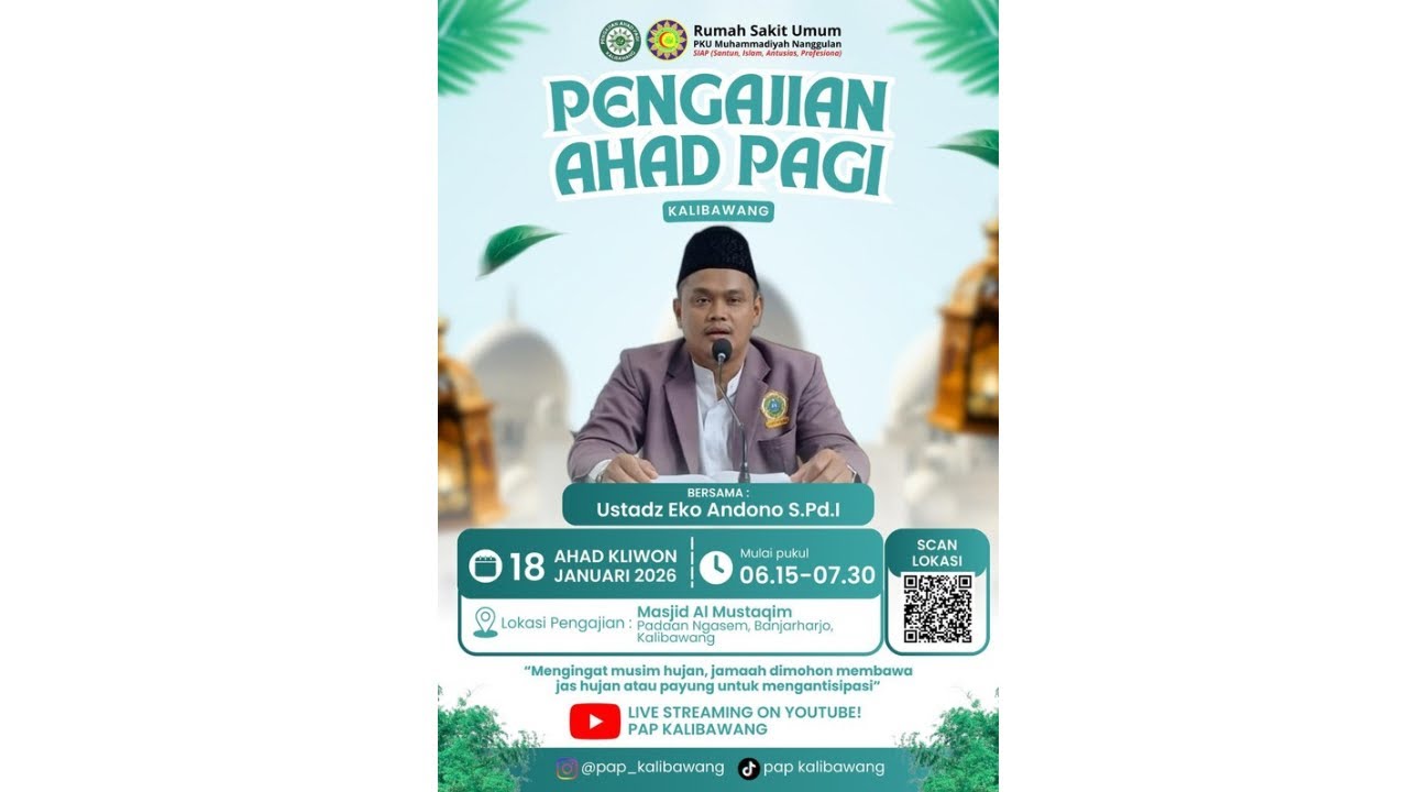 PAP KALIBAWANG - Masjid Al Mustaqim, Padaan Ngasem, Banjarharjo, Kalibawang, Kulon Progo, DIY