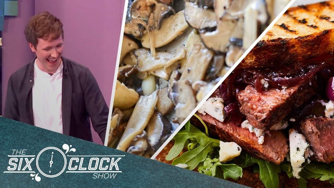 Adrian's Ultimate Steak Sandwich with Wild Mushrooms | The Six O'Clock Show