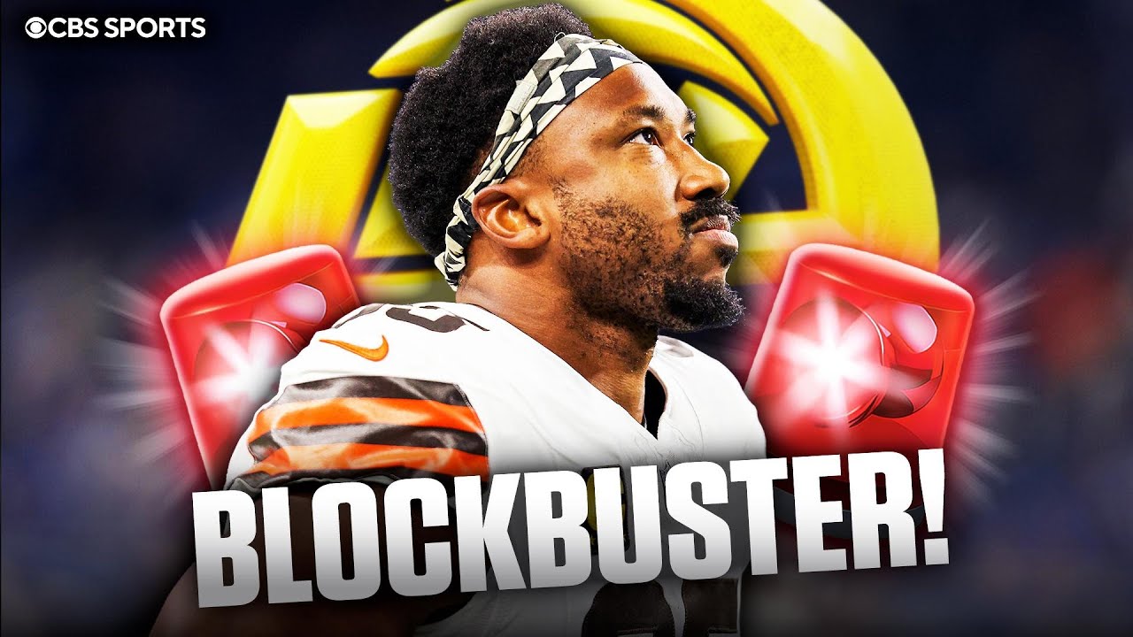 Former player says Myles Garrett trade to Rams may be the &ldquo;biggest blockbuster&rdquo; in NFL history