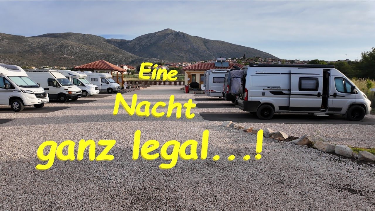 #12 Eine Nacht auf (offiziellen) Stellplatz reicht dann aber auch...| unterwegs auf der Peloponnes