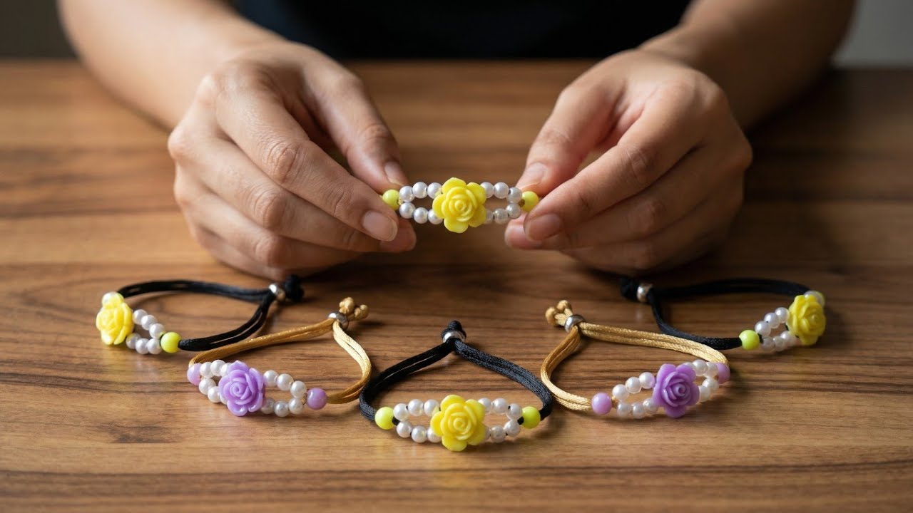 A new bracelet for 2026 🔥 So Easy! | macrame bracelet tutorial | Thread Art 