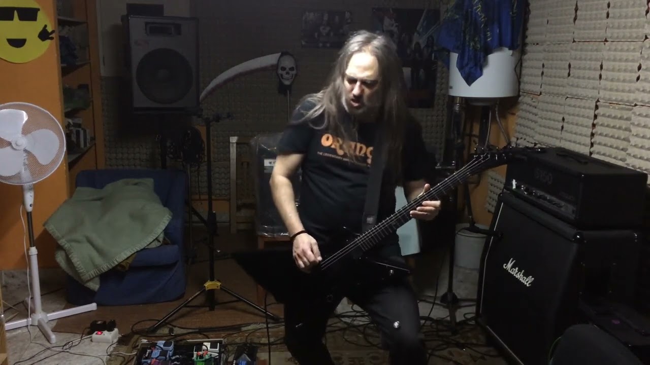 Down Again,CHIMAIRA(The Impossibility of Reason 2003)guitar cover por Julio Blackening.