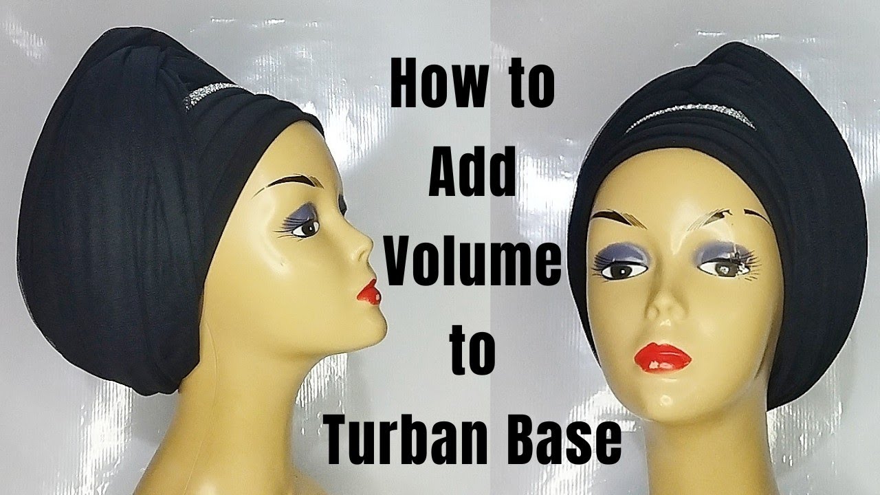 How to make Celebrity Net Tulle Turban #turban#turbantutorial#headgear