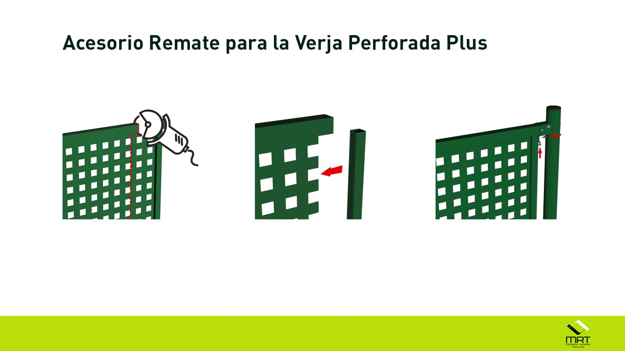 &iquest;C&oacute;mo adaptar la verja a la medida deseada?